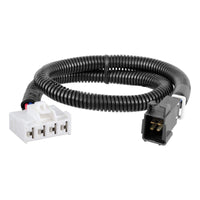 CURT Quick Plug 51333 Electric Trailer Brake Controller Wiring Harness, Fits Select Dodge Ram 1500, 2500, 3500, Dakota, Durango, Chrysler Aspen