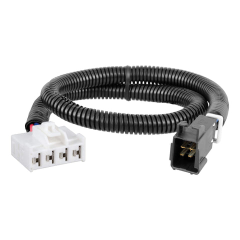 CURT Quick Plug 51333 Electric Trailer Brake Controller Wiring Harness, Fits Select Dodge Ram 1500, 2500, 3500, Dakota, Durango, Chrysler Aspen