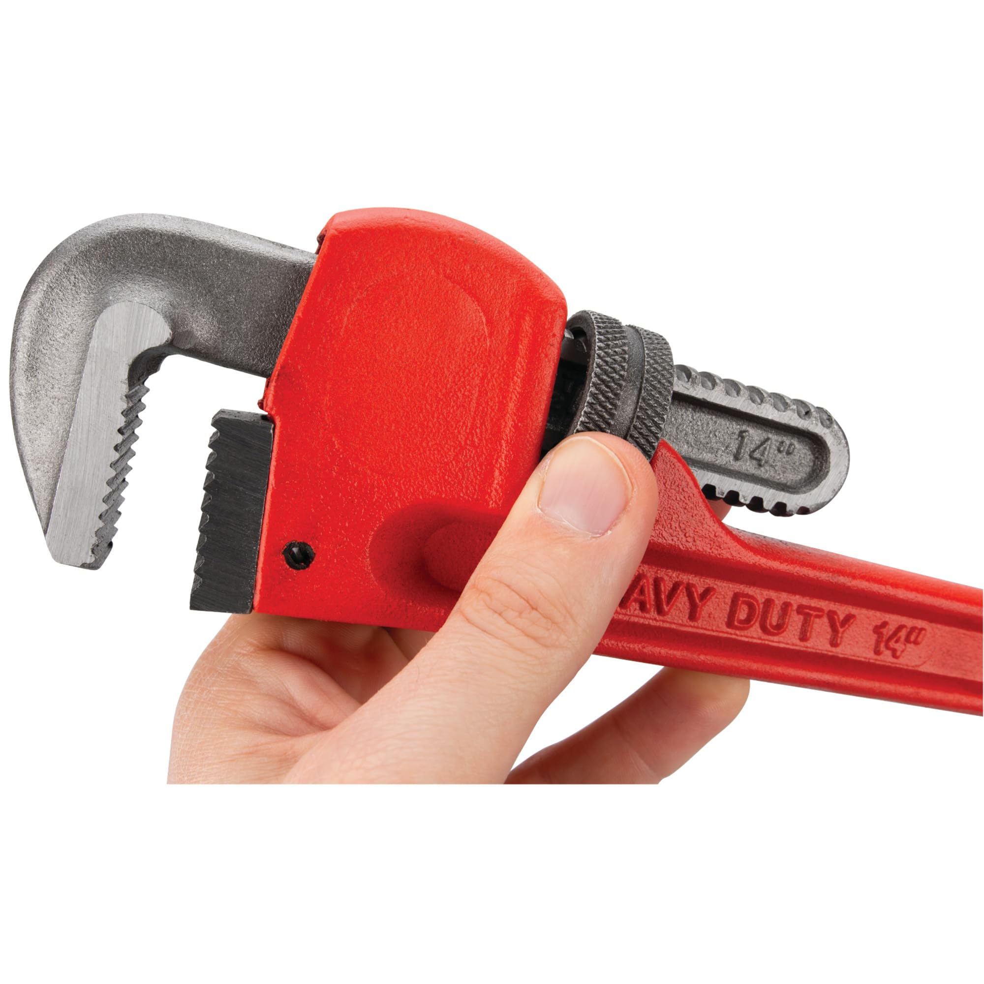 Heavy-Duty Performance Tool W1133-14B Adjustable Straight Pipe Wrench, 14-inch