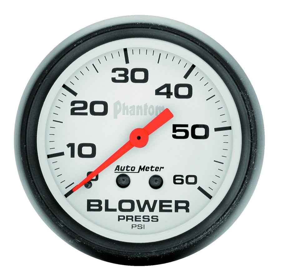 Auto Meter Phantom Mechanical Boost Gauge, 2.625 in. 5802