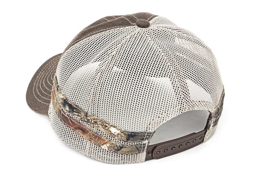Hat Rough Country | Mesh Patch | Brown/Camo - 84121