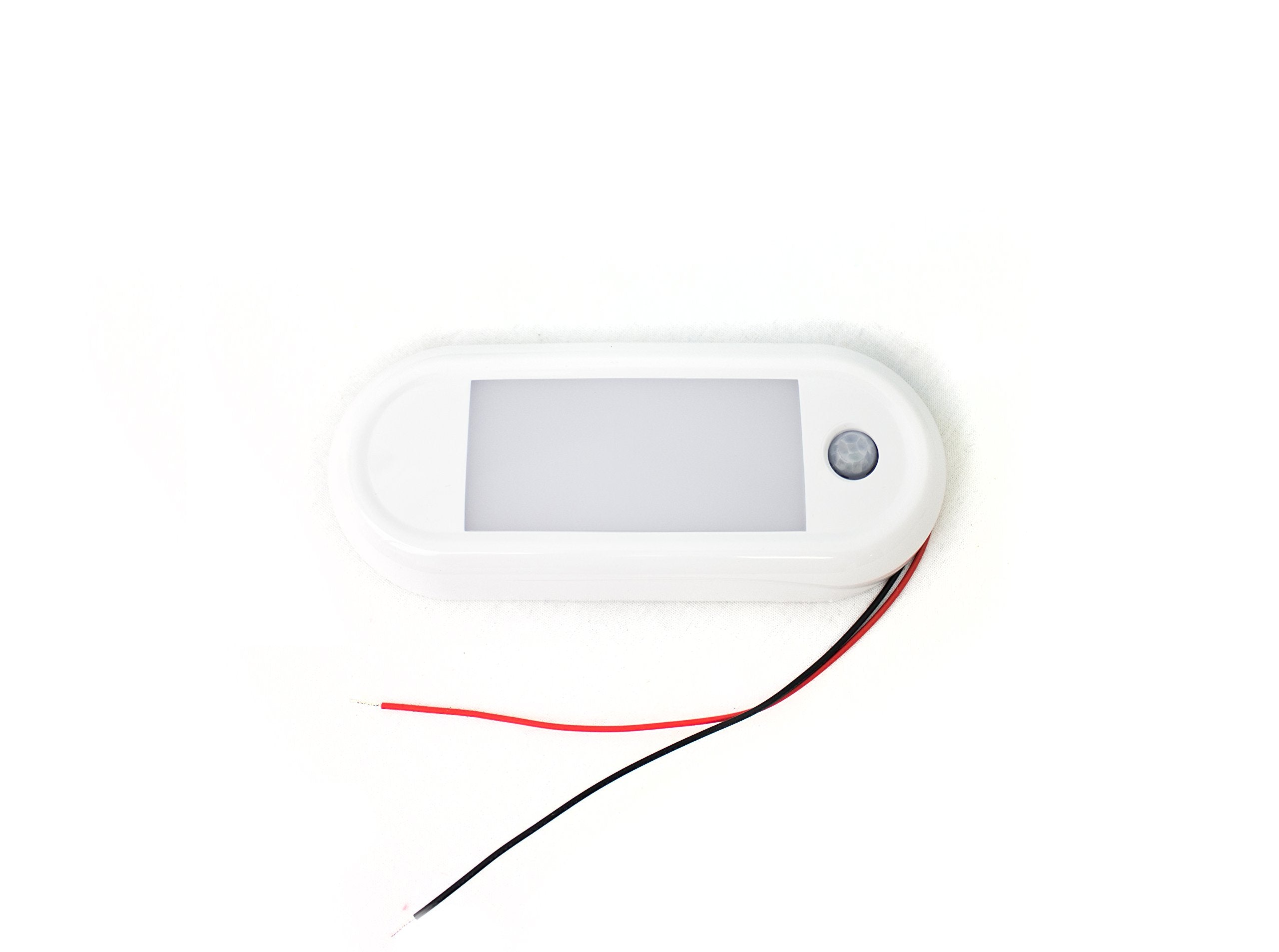 Race Sport RS9102IS 12-Watt Oval LED Infrared Sensor SMART TOUCH Interior Light - 10-30V Range, IP67, Flush Mount and bracket