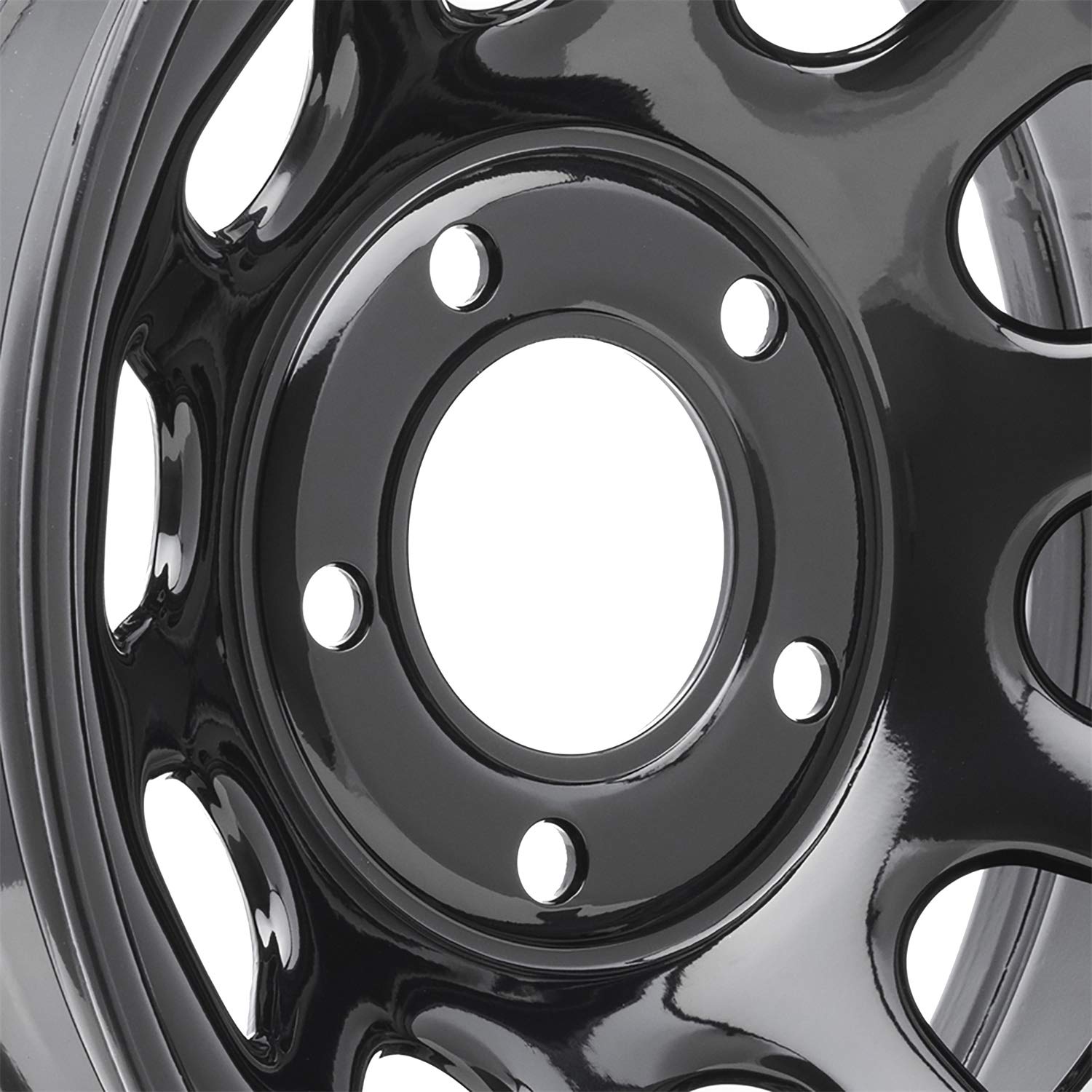 Steel Wheels Pro Comp Series 51 Wheel with Gloss Black Finish (15x10"/5x5.5")