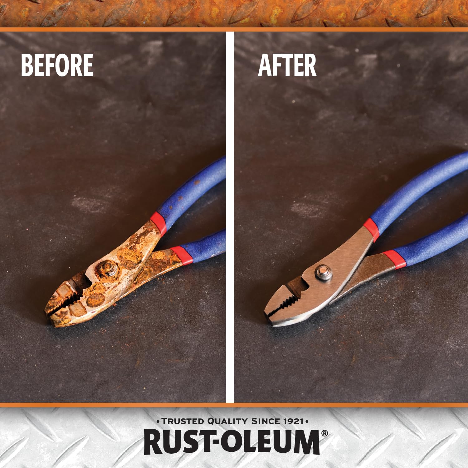 Rust-Oleum Soak & Bath Rust Dissolver | Heavy-Duty Corrosion Remover for Metal Tools, Cars, Bikes, Grills, Bolts, Firearms & More | Gallon