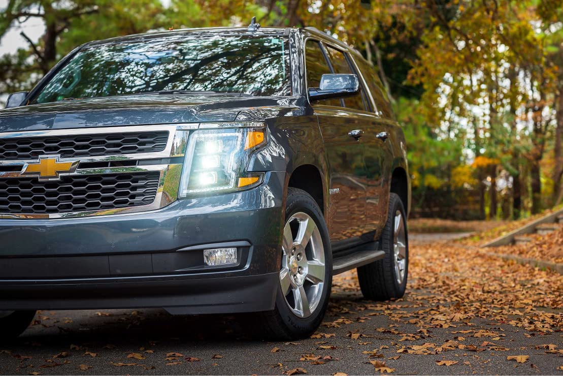 Chevrolet Tahoe/Suburban Morimoto XB LED Headlights (15-20), Pair of Plug and Play Headlight Assemblies (1x LF548)
