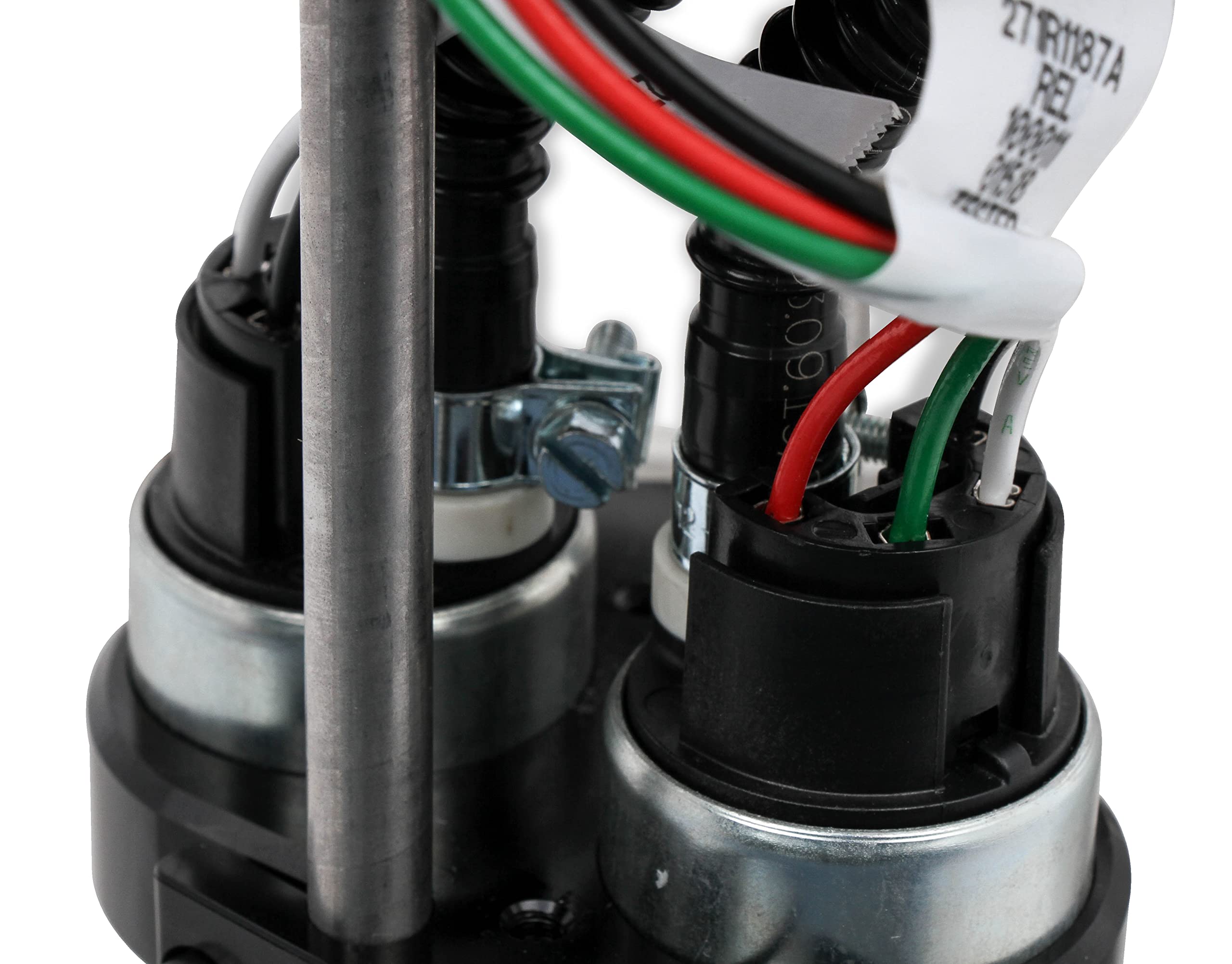 Holley 12-143 EFI Pump Module Assembly Fuel Cell with VR Series Brushless Fuel Pumps 6 Bolt Flange