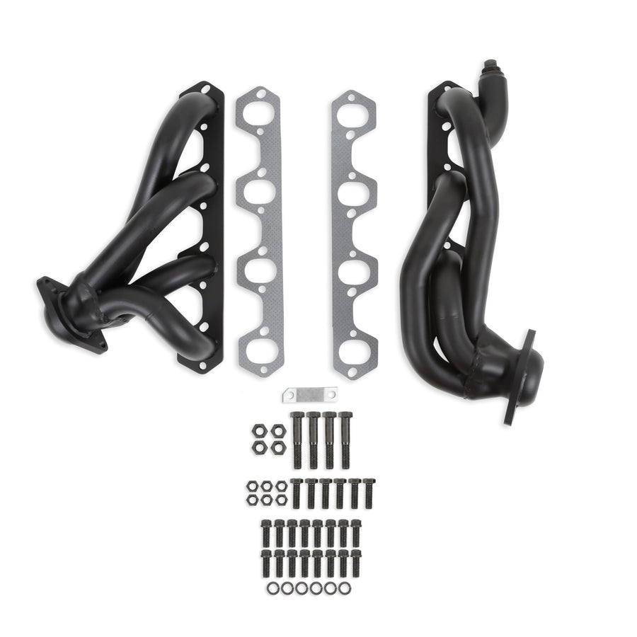 Black Painted Flowtech 91628FLT Shorty Headers