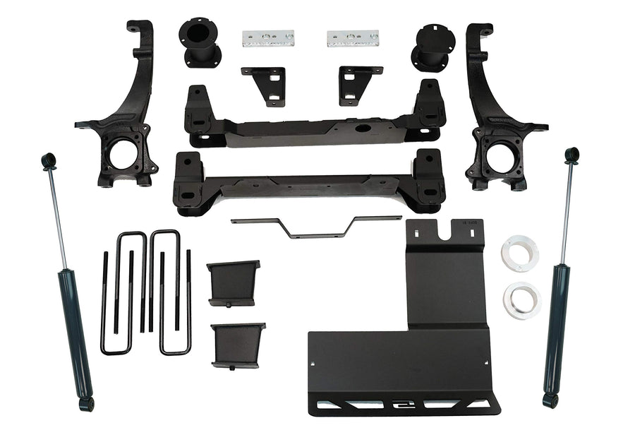 SUPERLIFT SUSPENSION RealTruck 6" Lift Kit for Toyota Tacoma | Complete Lift Kit with Front Strut Spacers & Rear Shadow Series Shocks | K251 | Fits 2005-2015 Toyota Tacoma