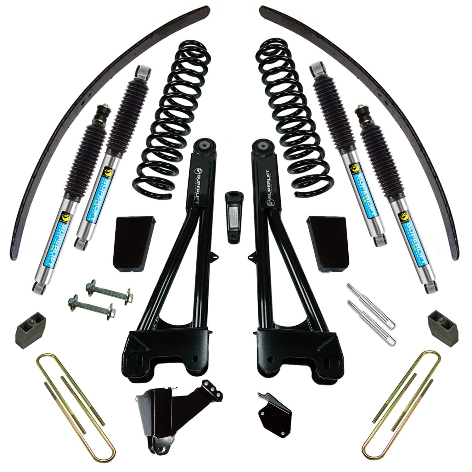 SUPERLIFT RealTruck SUSPENSION 8" Lift Kit for Ford F-250/F-350 | Complete Lift Kit with Front & Rear Bilstein 5100 Series Shocks & Replacement Radius Arms | K979B | Fits 2005-2007 Ford F-250 / F-350