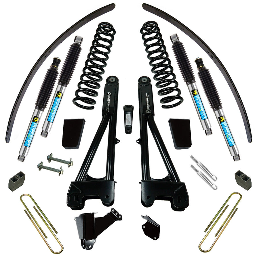 SUPERLIFT RealTruck SUSPENSION 8" Lift Kit for Ford F-250/F-350 | Complete Lift Kit with Front & Rear Bilstein 5100 Series Shocks & Replacement Radius Arms | K979B | Fits 2005-2007 Ford F-250 / F-350