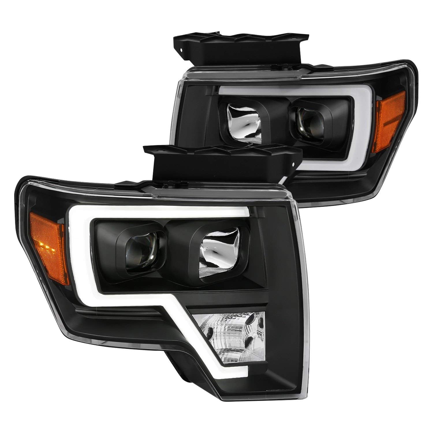 111443 ANZO USA Projector Headlamps Fits Ford F-150