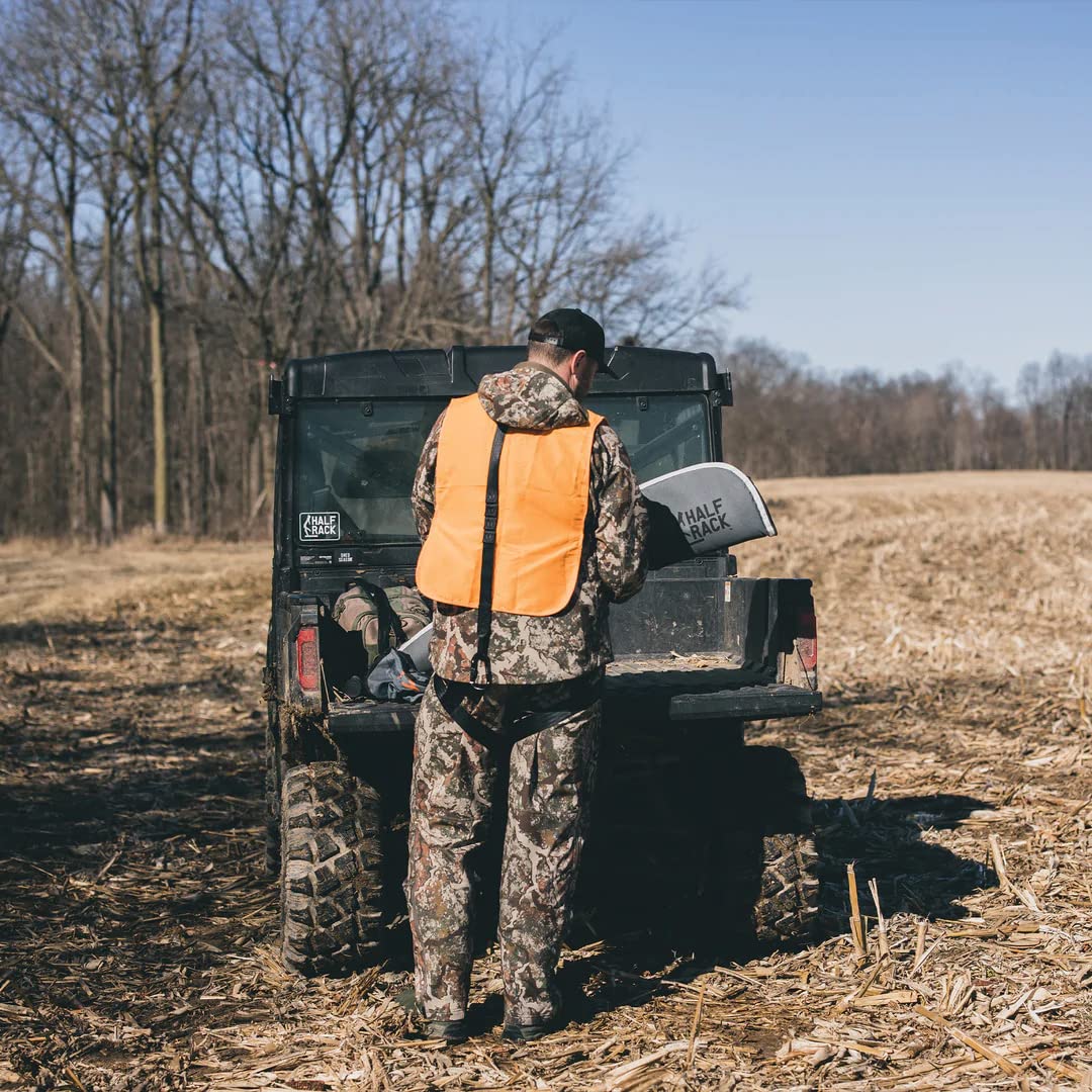 Wildcat Half Rack Mobile Nylon Rifle Case - Long Gun Case for Scoped Rifles up to 48” - Water Resistant & Scratch-Resistant w/Thick Padding & Soft Inner Lining