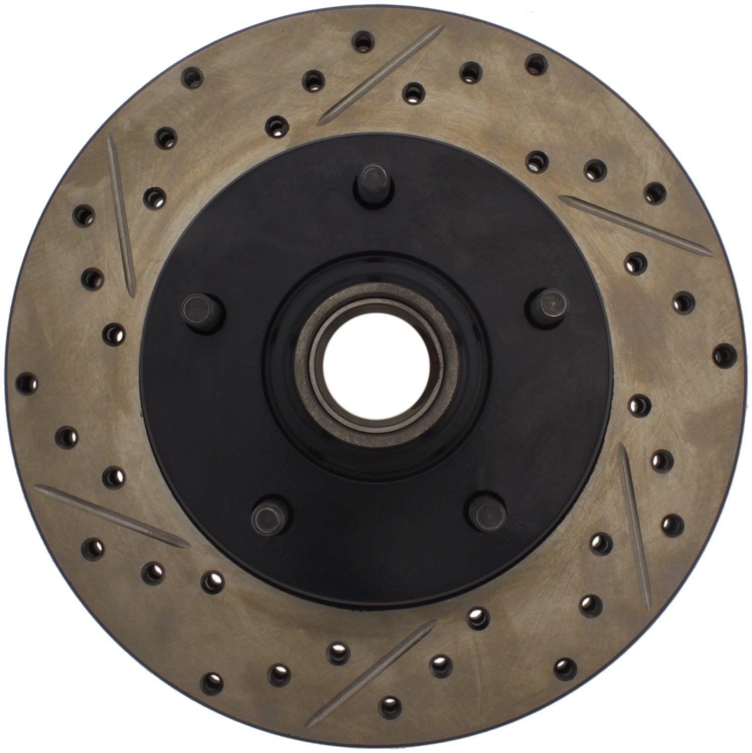 Sport Drilled/Slotted Brake Rotor StopTech 127.62000R (Front Right), 1 Pack