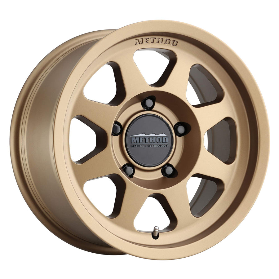 Method Race Wheels 701 17x8.5" Method Bronze 5x150", 0mm offset 4.75" Backspace, MR70178558900