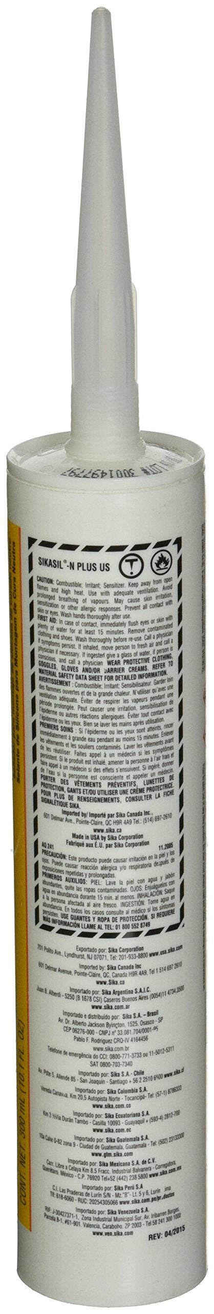 Sikasil-N Plus US AP Products, Clear 017-412406