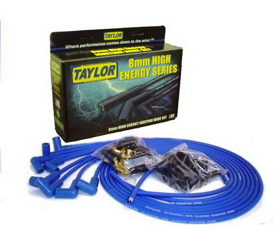 Blue Taylor Cable 60651 8mm High-Energy Universal Resistor Core Wire Set