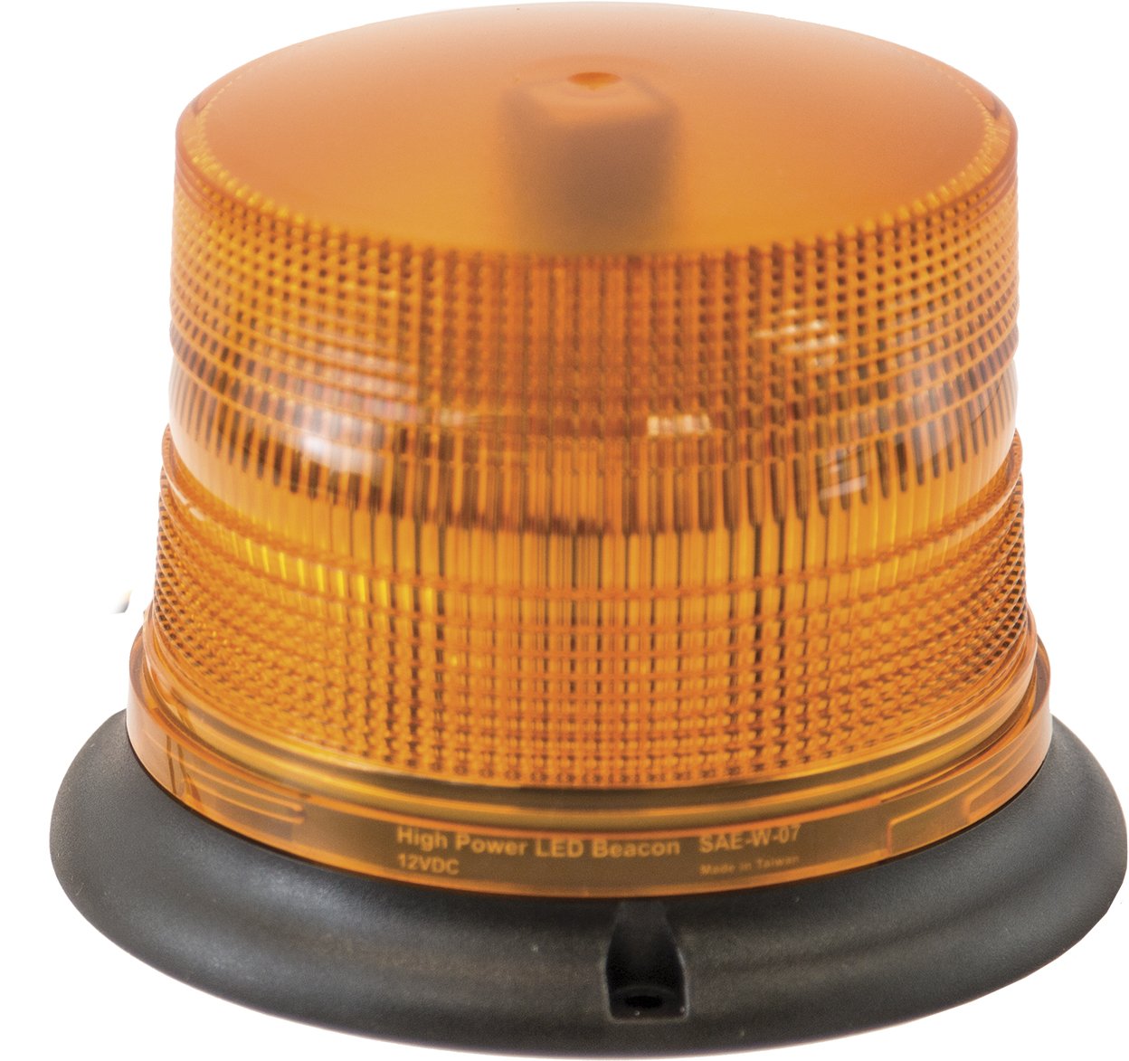 Buyers Products LED Beacon Light SL685ALP, 6.5" x 5", 9" Blunt Cut Lead, Permanent & Pipe Mount, Strobe Lights for Trucks, Emergency Lights for Vehicles