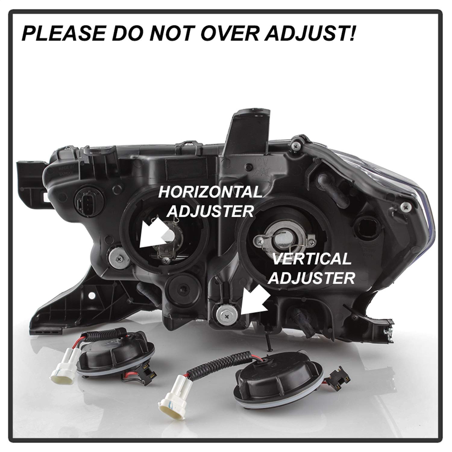 Projector Headlights Xtune (PRO-JH-TTA16-SR-C) (Akkon)