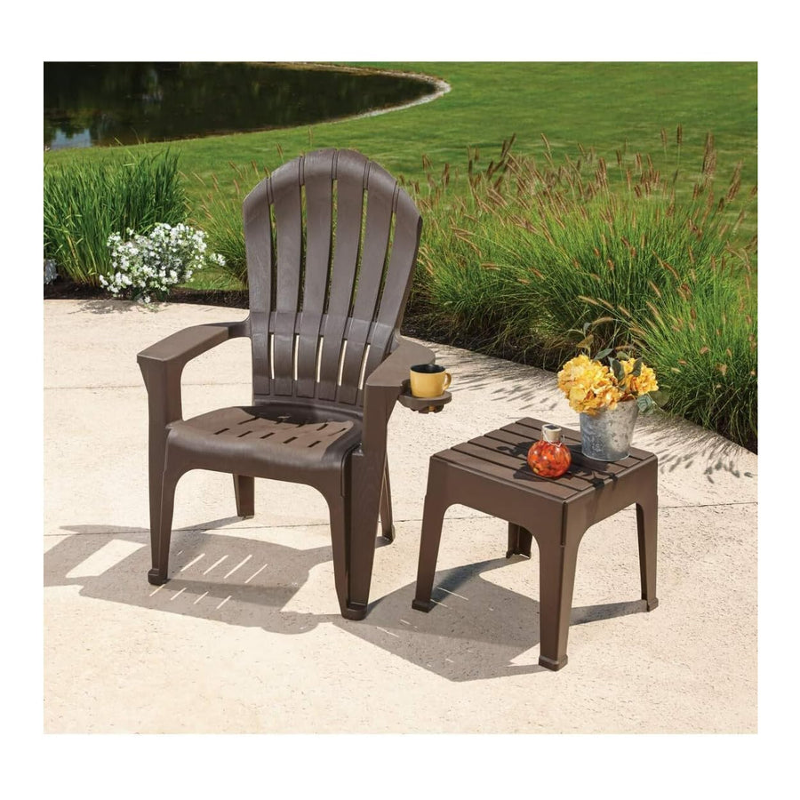 Big Easy Brown Stack Table Adams MFG Patio FURN 8090-60-3731