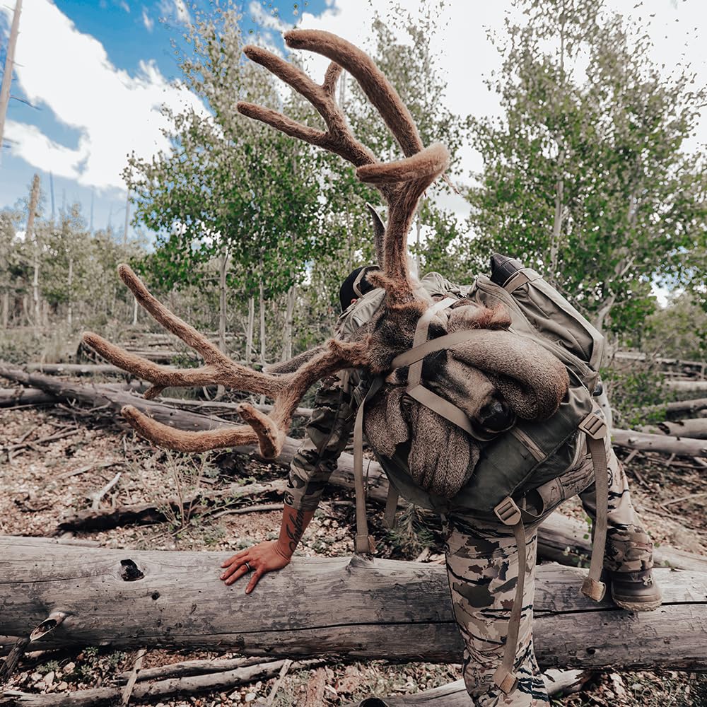 Day Pack BOG Bag with Detachable Carry Boot and Rain Cover, Lightweight Ripstop, Heavy-Duty, Large Capacity, for Hunting, Outdoors, EDC