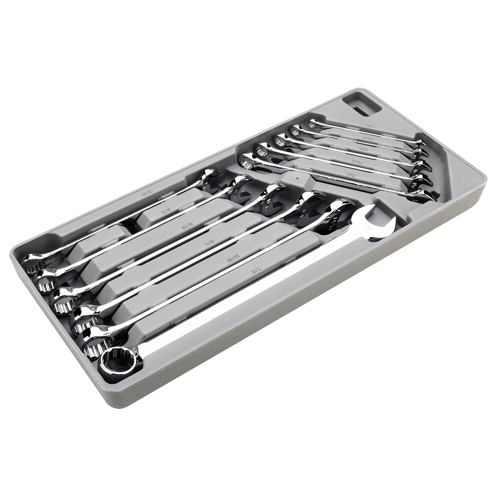 11 Pc. Ingersoll Rand Long Pattern Combination Wrench Set - SAE- 752058