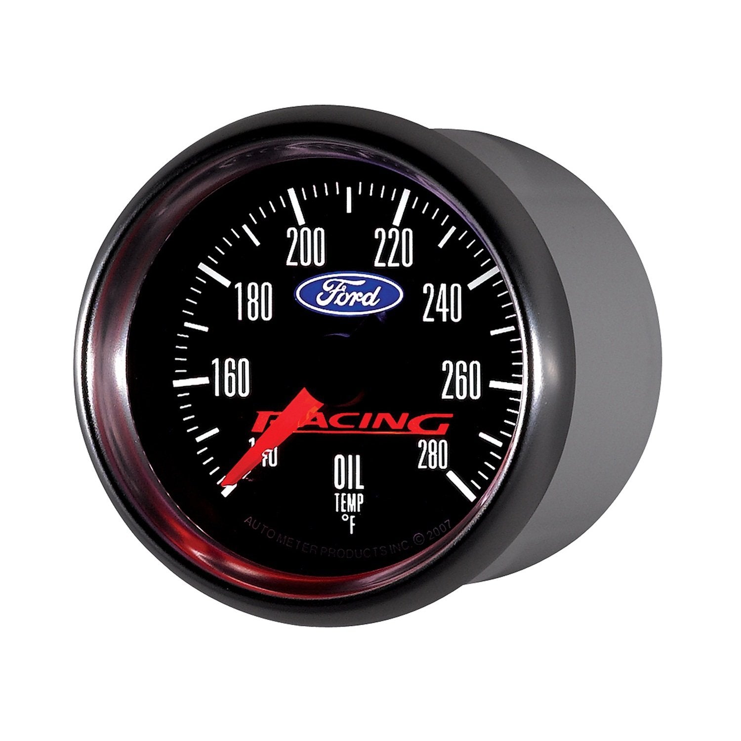 Auto Meter 880079 2-1/16" Oil Temperature Gauge 140-280 Degree Fahrenheit for Ford