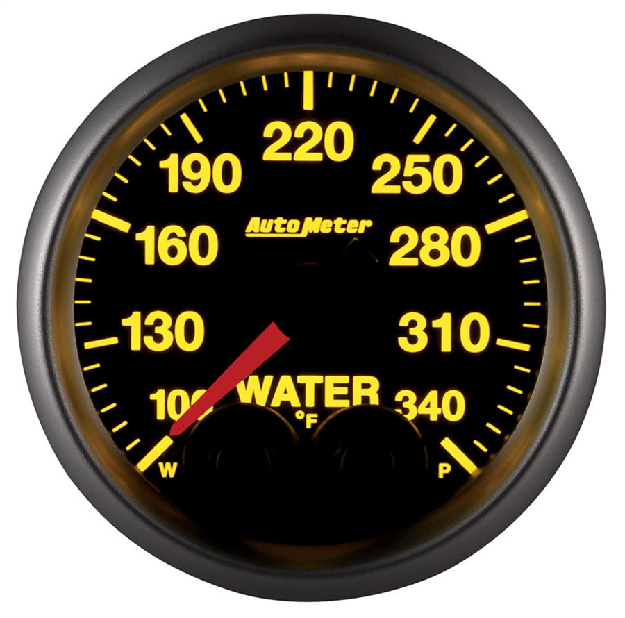 Auto Meter 2-1/16" Elite 5655 100-340 Degree Fahrenheit Water Temperature Gauge