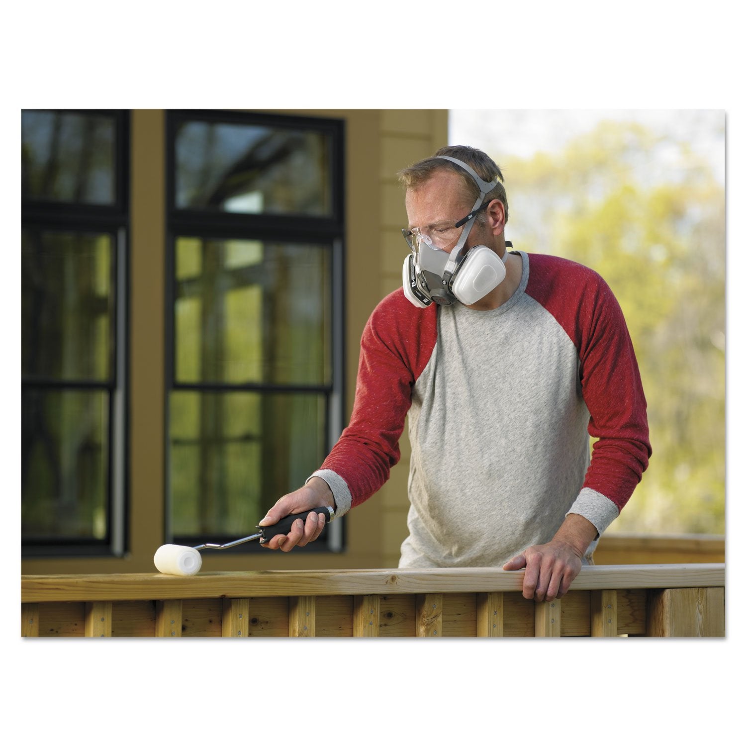 Half Facepiece MMM6311PA1A Paint Spray/Pesticide Respirator