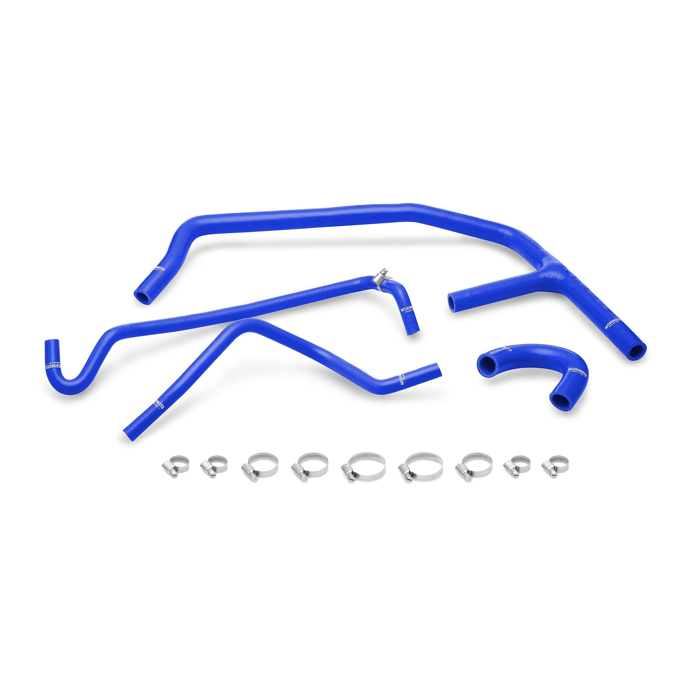 Mishimoto Ancillary Hose Kit MMHOSE-MUS4-15ANCBL Fits Ford Mustang EcoBoost 2015-2018 Blue