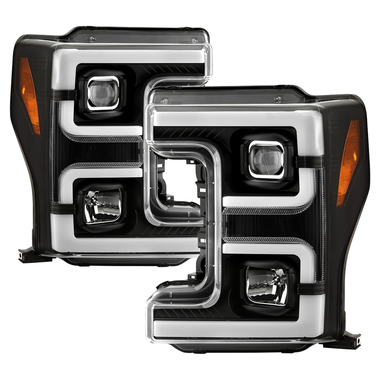 Projector Headlight Spyder - (PRO-YD-FS17HALSI-BK)