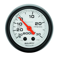 Mechanical Auto Meter Boost/Vacuum Gauge 5703