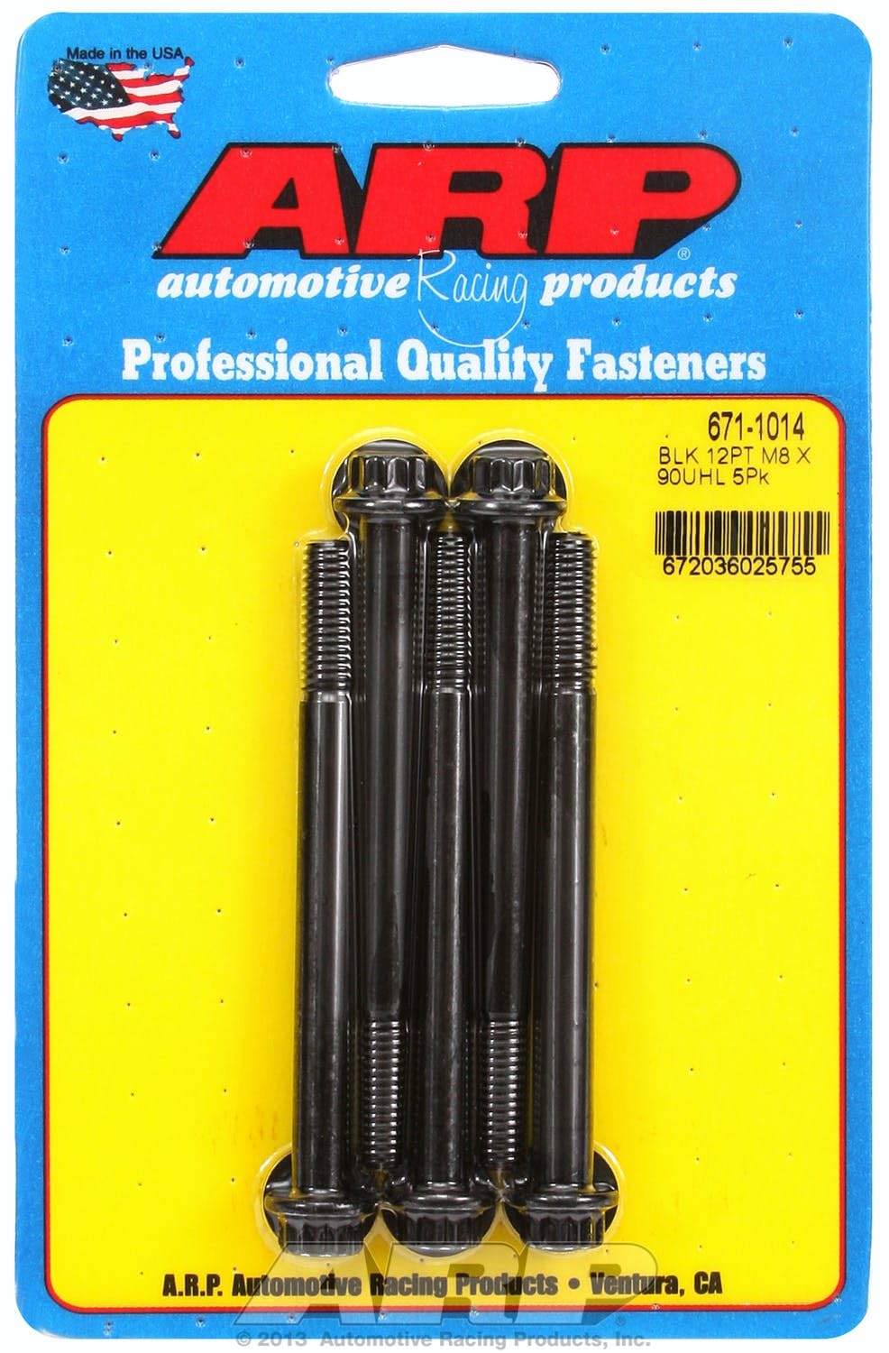 Black ARP (671-1014) Oxide Bolt
