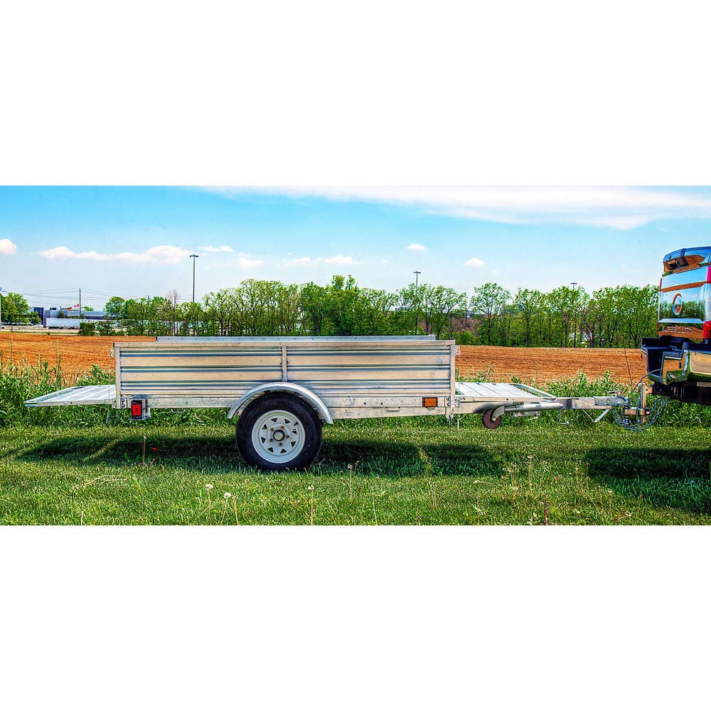 Multi-Utility Trailer DK2 4.5 ft. x 7.5 ft. Single Axle Hot-Dipped Galvanized