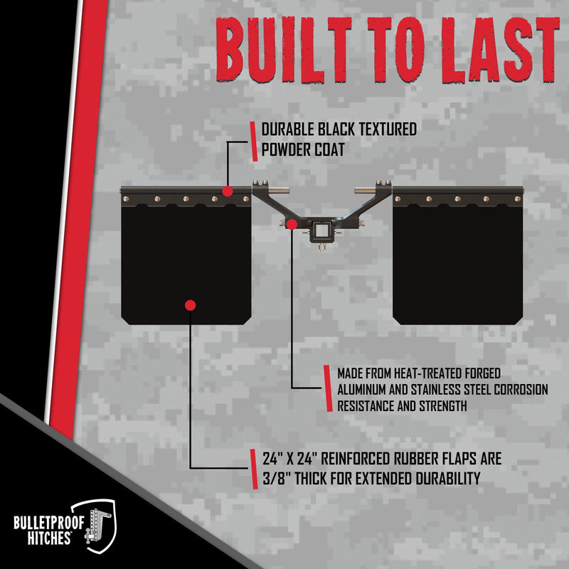 Mud Flap System Bulletproof Road Shield