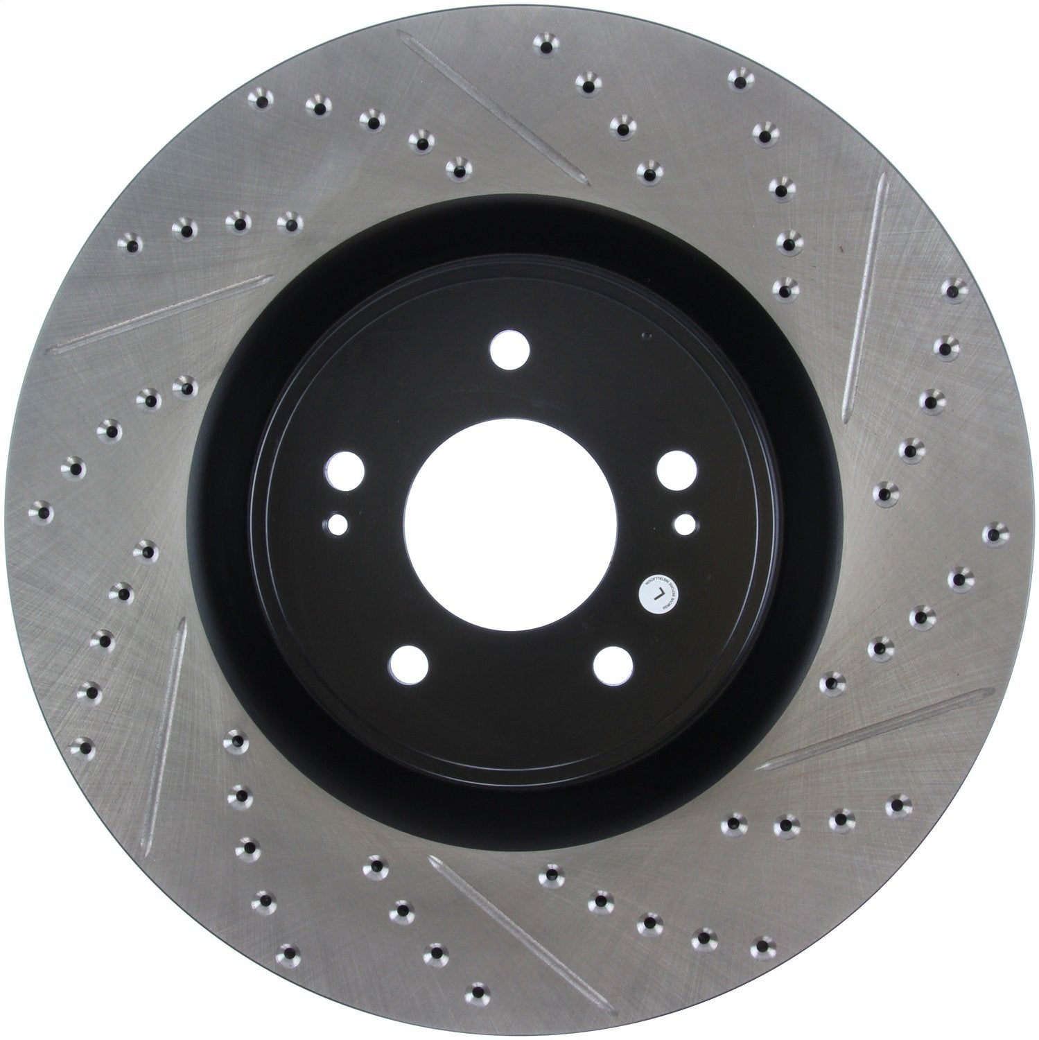 Sport Drilled/Slotted Brake Rotor StopTech 127.46076L (Front Left), 1 Pack