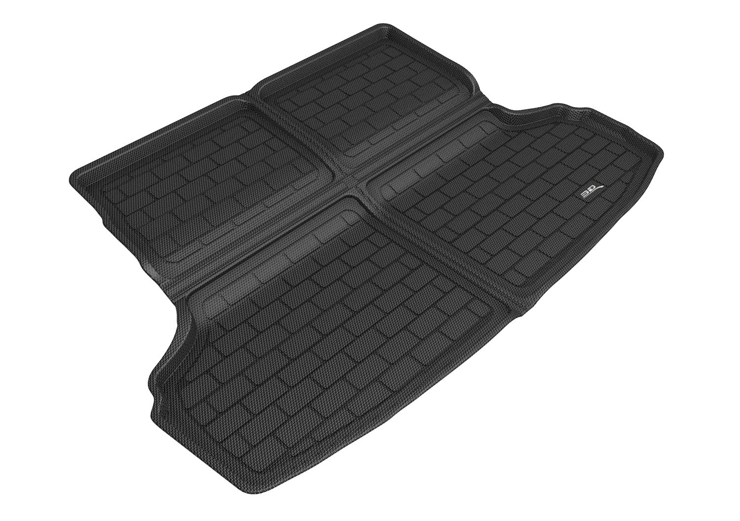 3D MAXpider Kagu Custom Fit Cargo Liner (Black) Compatible with Subaru Impreza Sedan 2008-2011 / Impreza WRX Sedan 2008-2014 - Cargo Liner
