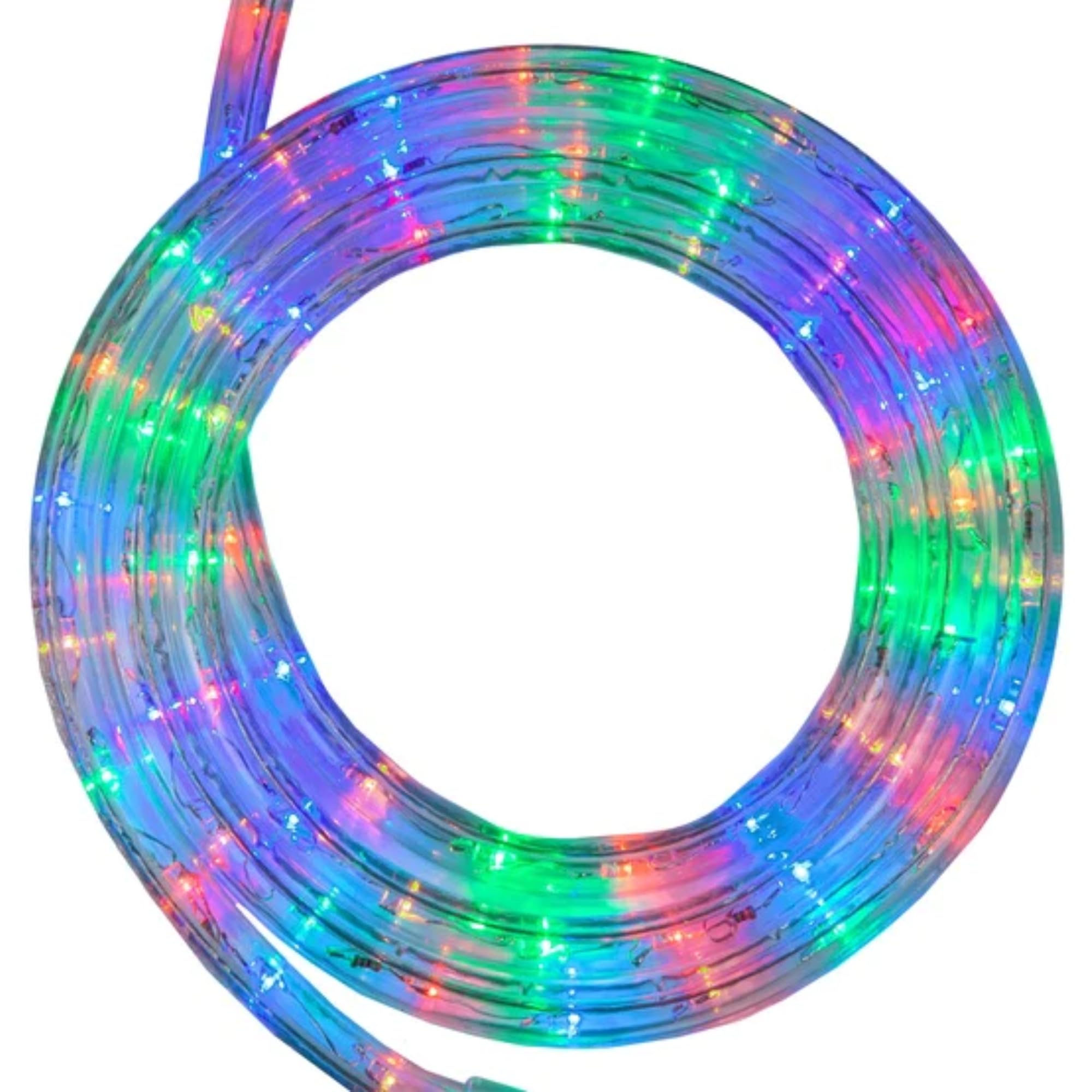 RGB Color Changing LED Flat Rope Lights – LED Flat Silicone Ribbon RGB Color Changing 6m/20’
