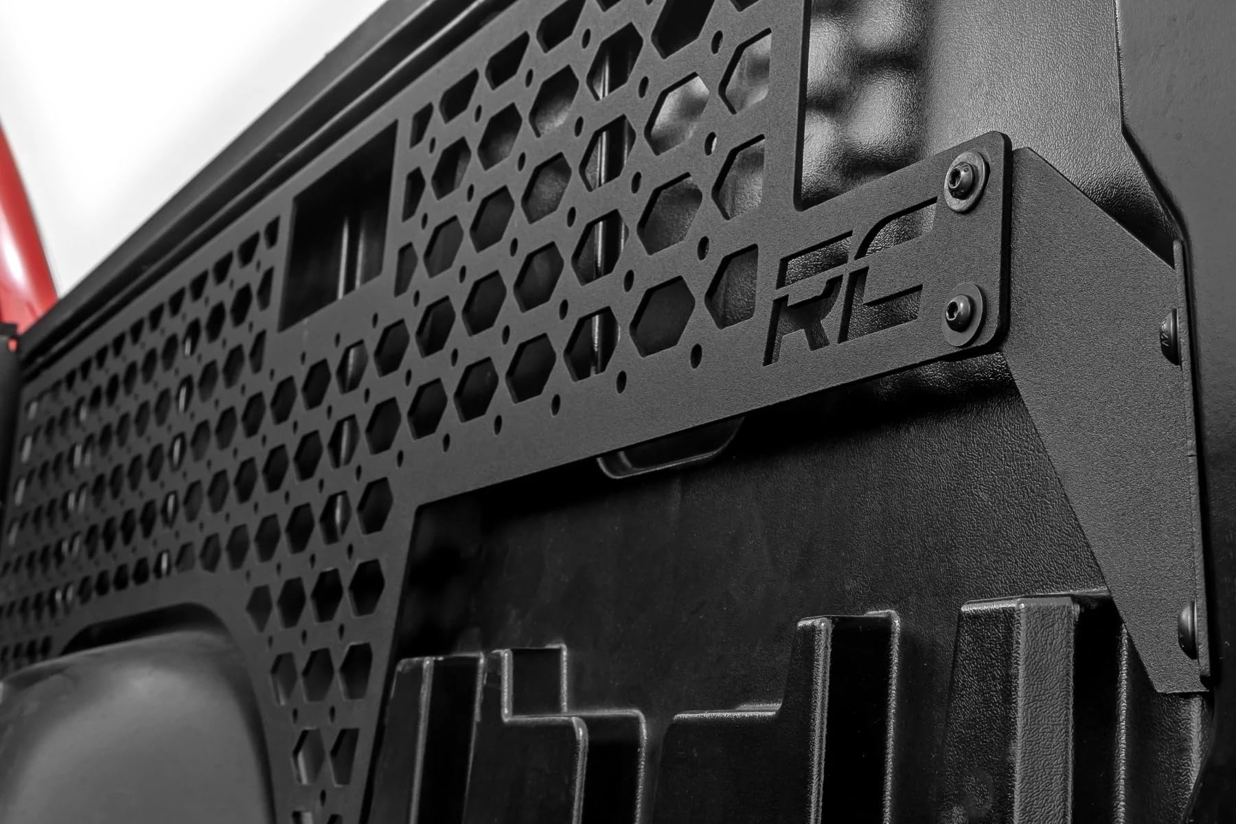 Rough Country Molle Panel Kit Bedside for Toyota Tundra (2022-2024) - Durable Steel Construction, Driver & Passenger Side Install, Unlimited Accessory Mounting Options