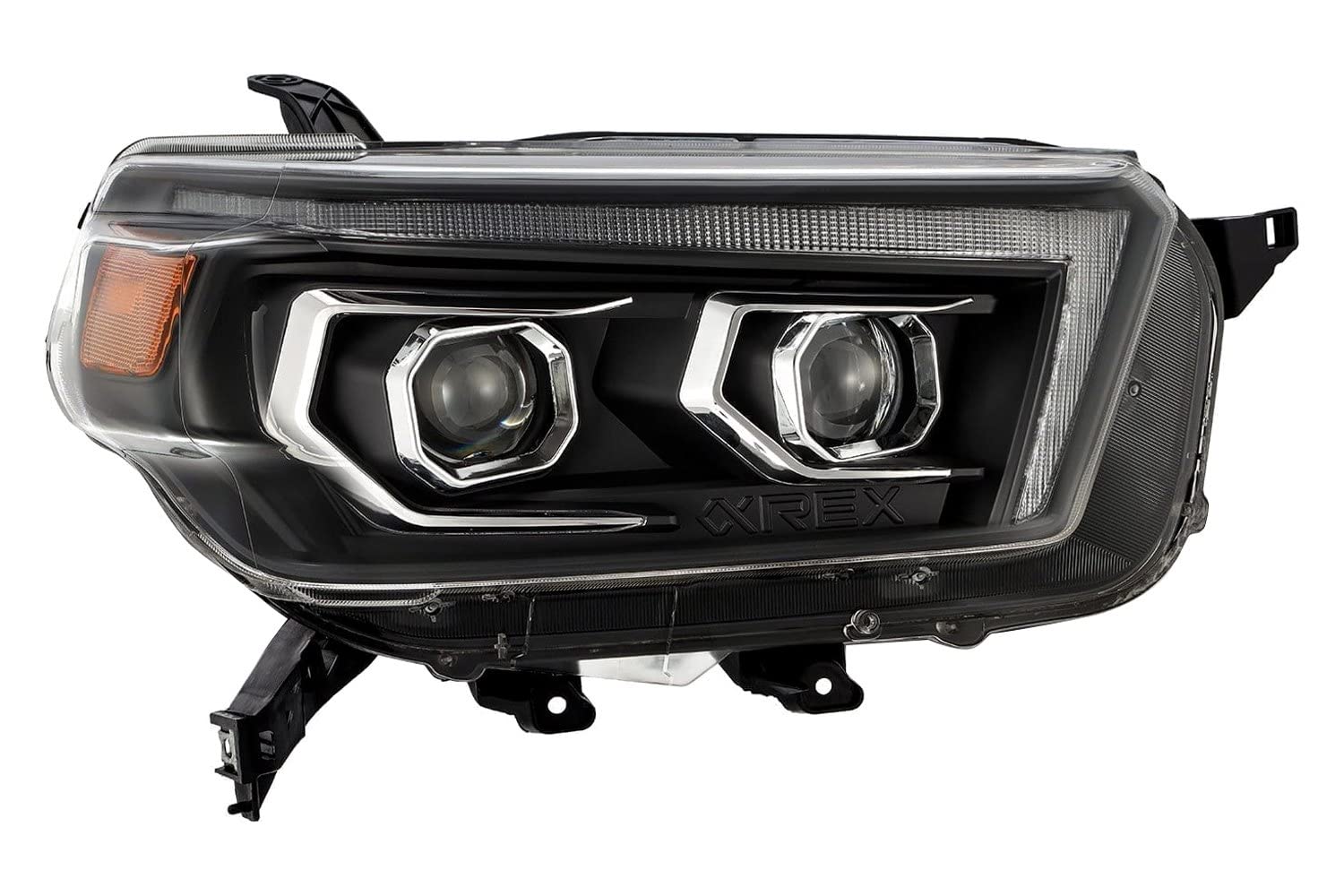 880757 AlphaRex USA LUXX Series LED Projector Headlights fits Toyota 4Runner