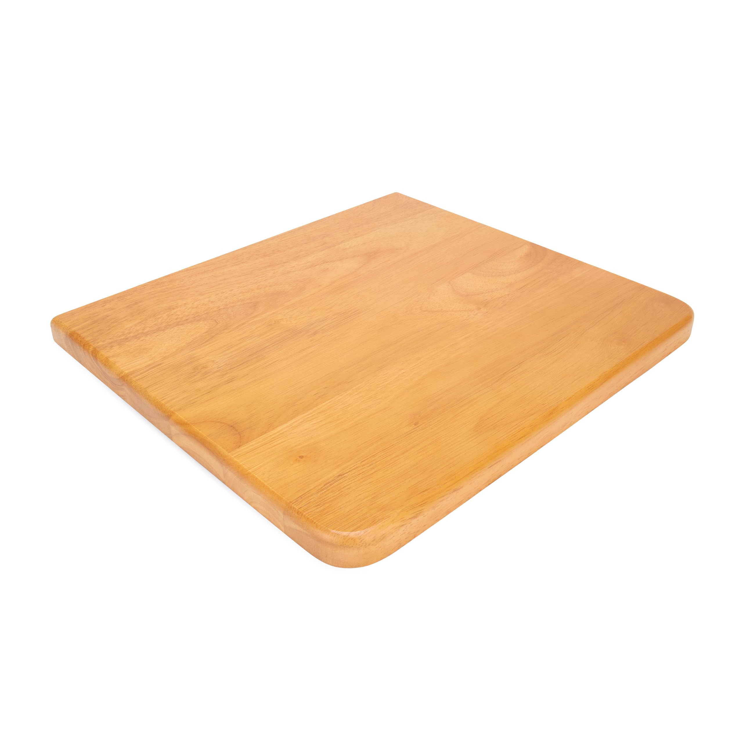 Camco Camper/RV Oak Accent Countertop Extension - Designed w Oak - Features Non-Toxic Gloss Finish & Metal Piano Hinge for Easy Folding - Measures 12” x 13.5” x .75” (43421)
