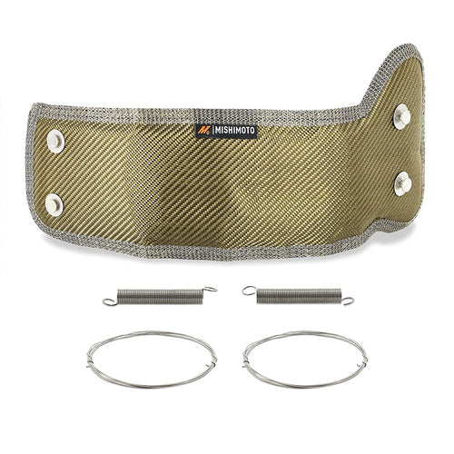 Mishimoto Titanium Turbo Blanket MMTB-WRX-01, Compatible With Subaru WRX 2001-2014 / STI 2004-2017