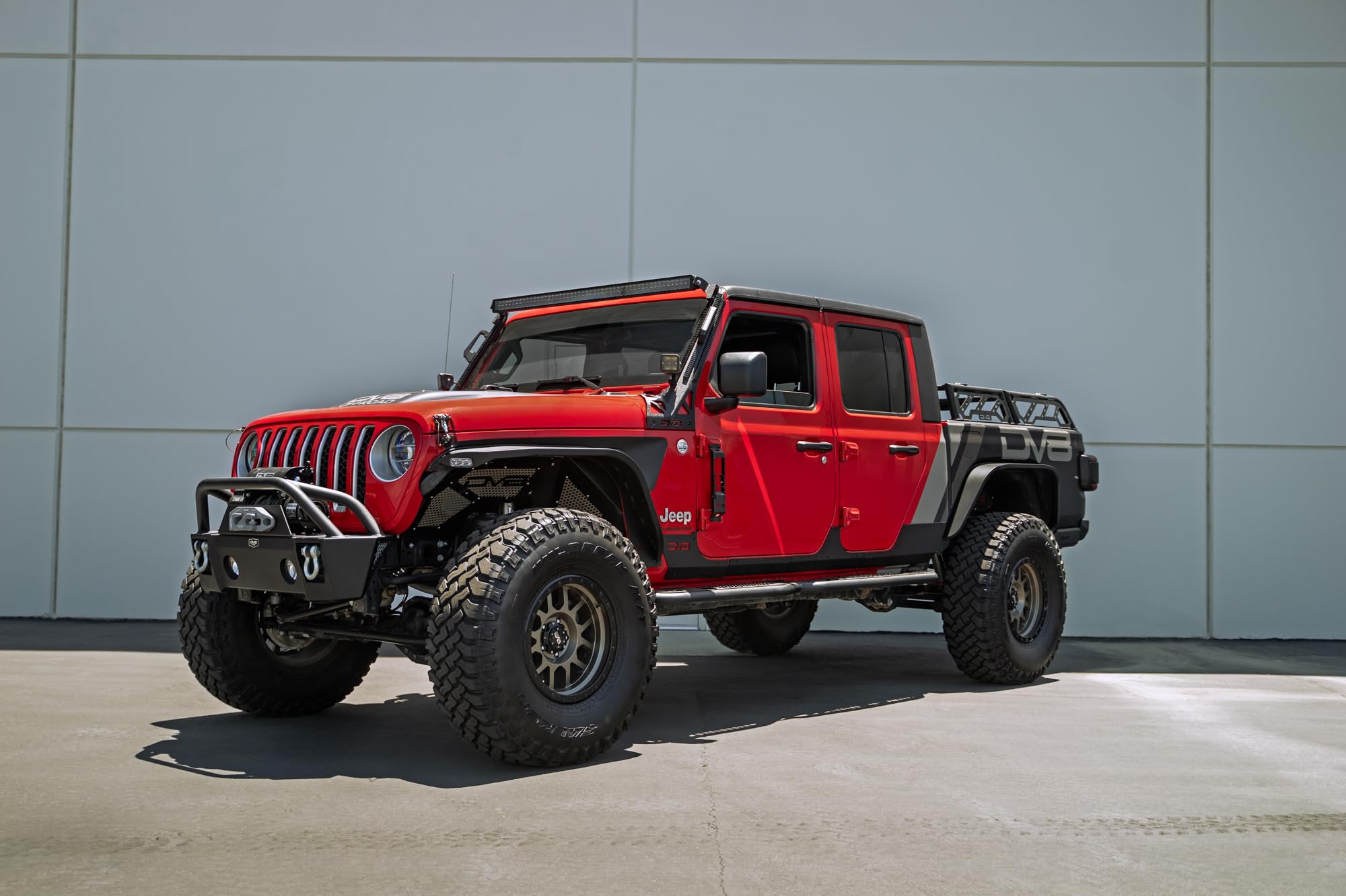 Hinge Mounted Steps for The Jeep Wrangler JK/JL 2007-2025 & Jeep Gladiator JT 2020-2025 | Pair | Quick Roof Access | Door Hinge Mounted | Anti-Slip Grip | Folding Design | DV8 Offroad