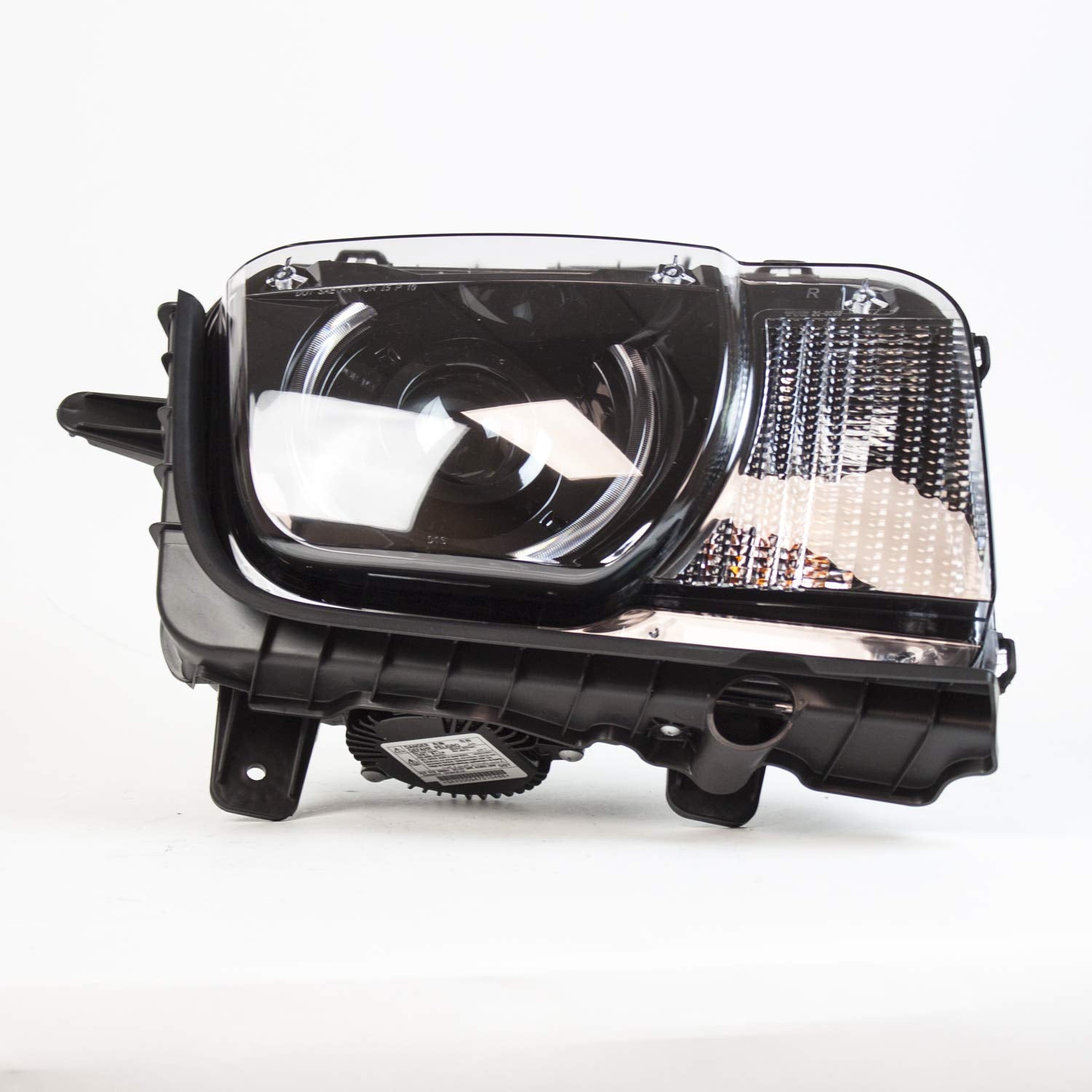 Right TYC Headlight Assembly Compatible with 2010-2013 Chevrolet Camaro
