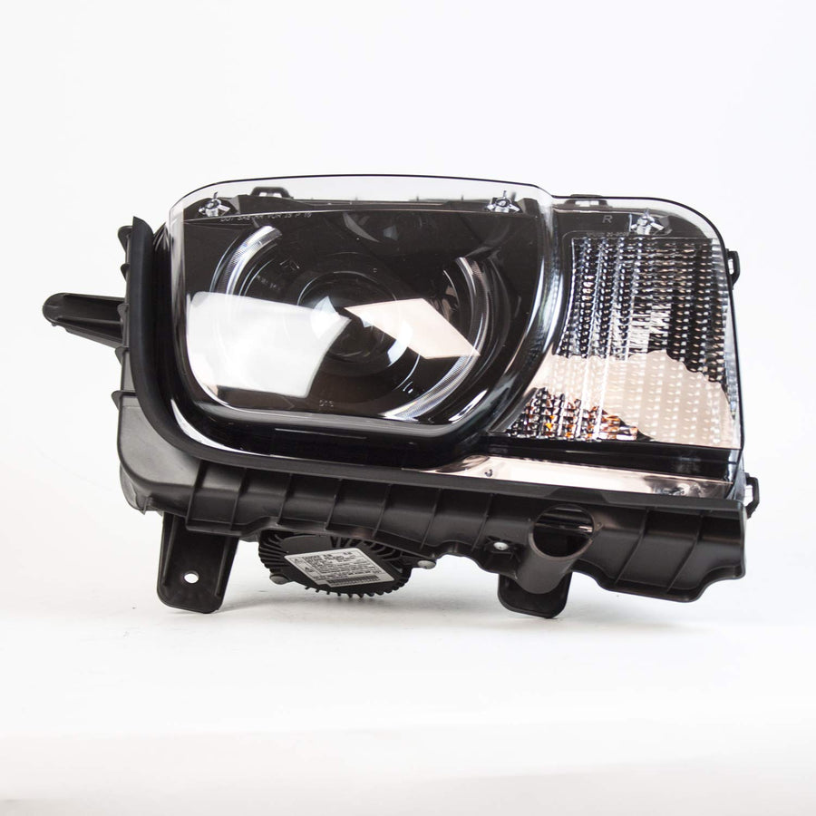 Right TYC Headlight Assembly Compatible with 2010-2013 Chevrolet Camaro