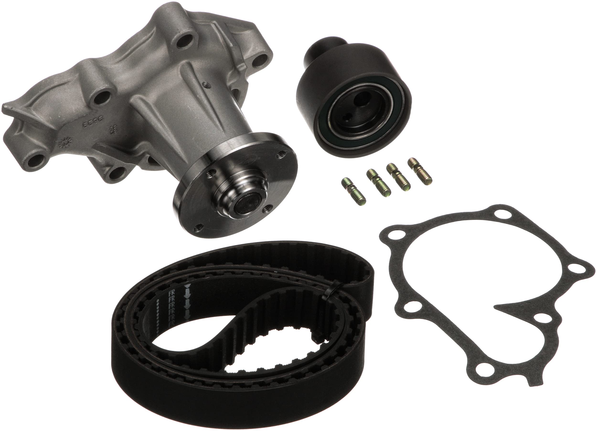 Power Grip Gates TCKWP104 Premium Timing Component Kit with Water Pump (Tckwp)