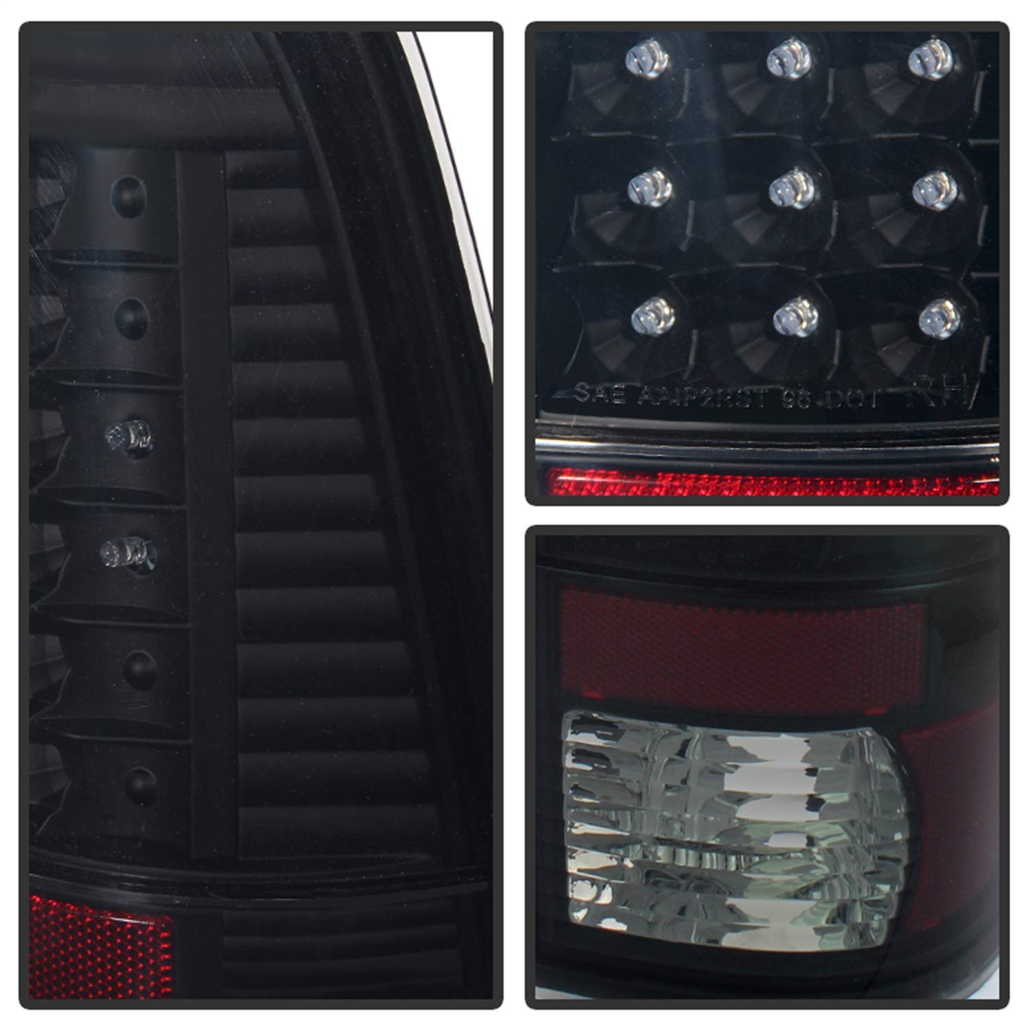 Ford LED Tail Light Xtune ALT-JH-FF15097-LED-BKSM