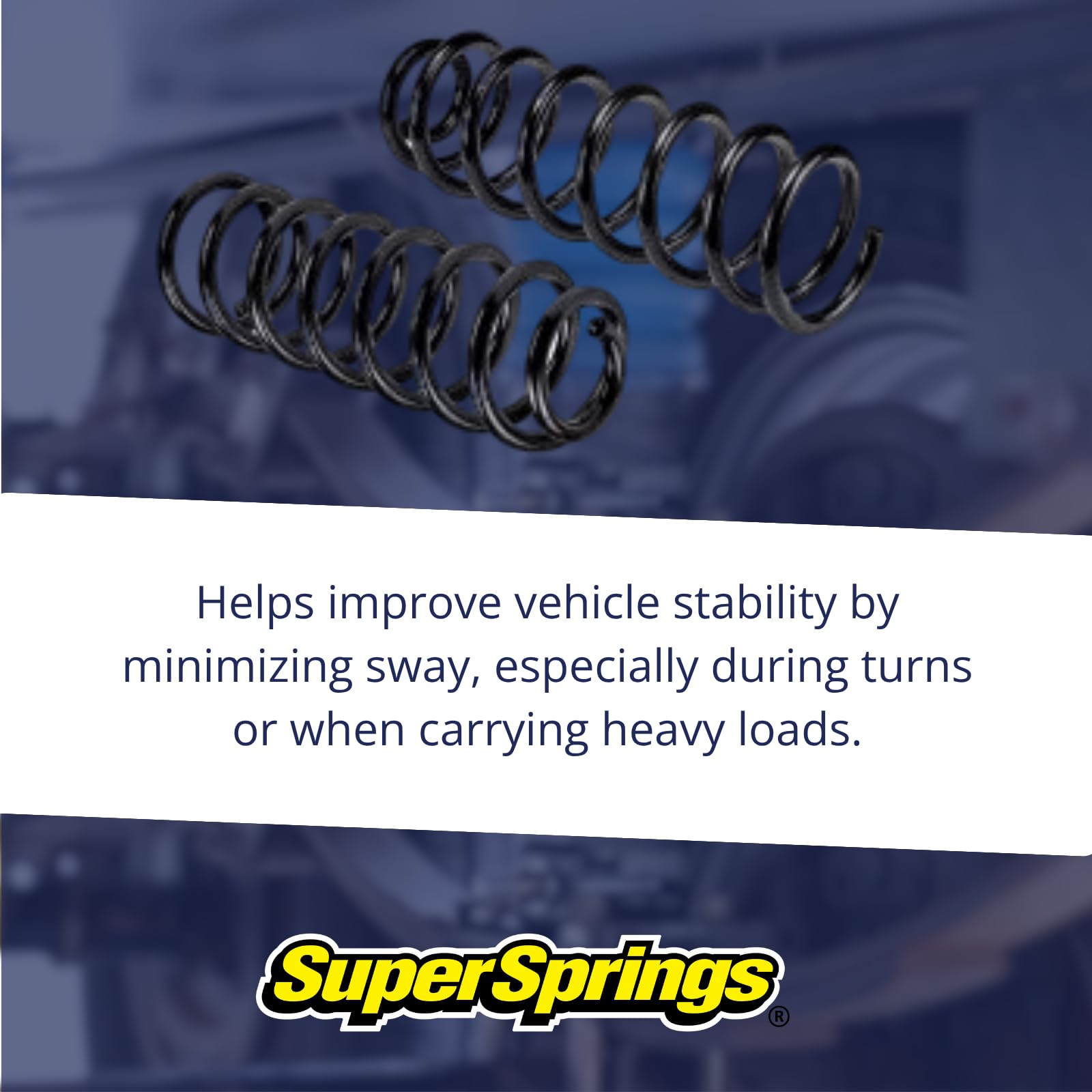 SuperCoils SSC-50 for Dodge RAM 1500 | Left/Right Pair | 2058 (lb) Coil Capacity | Made in The USA