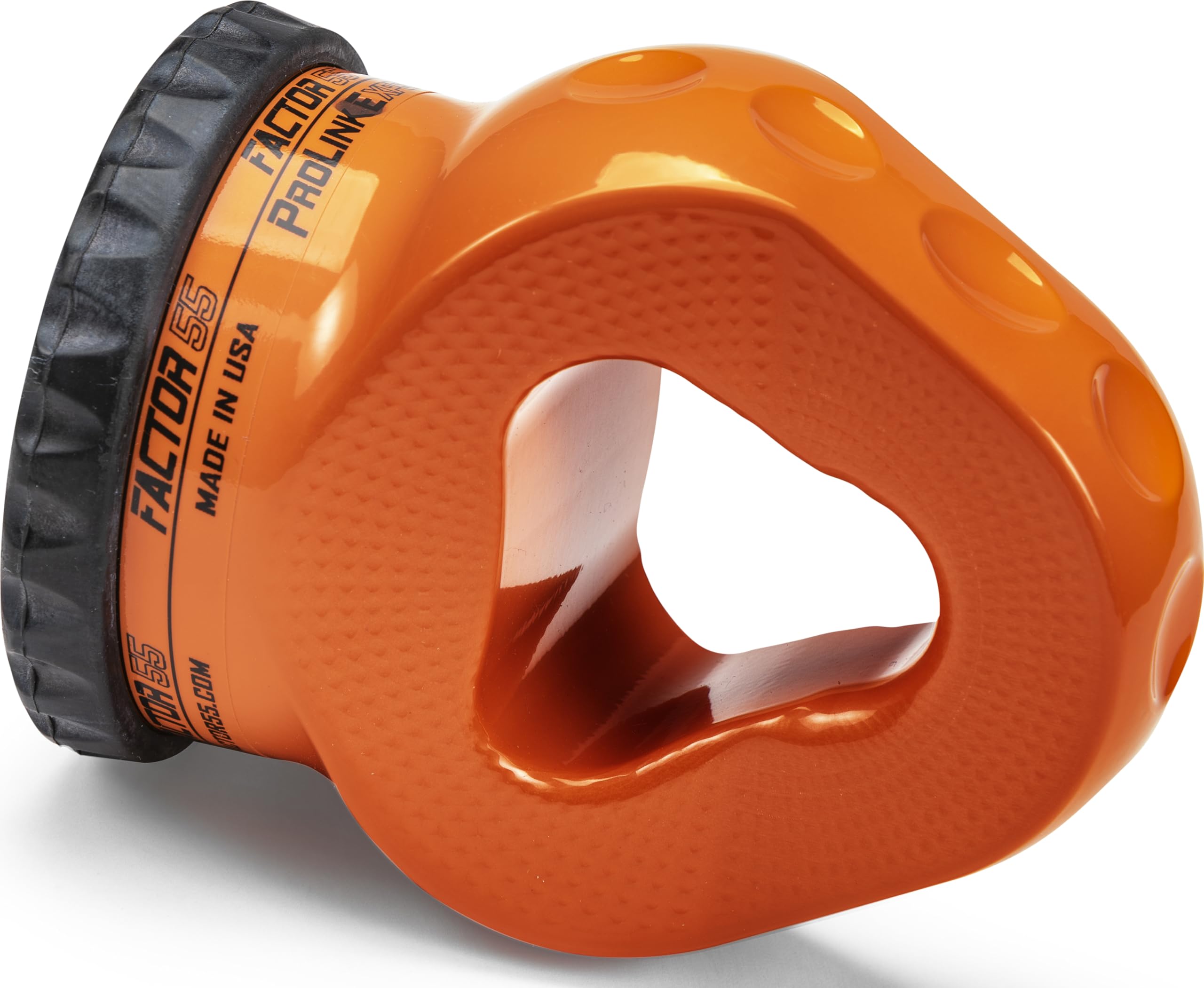 Factor 55 E Prolink Titanium Double Shear Pin, Designed for Steel Cables and Synthetic Winch Ropes up to 3/8" Diameter - Orange