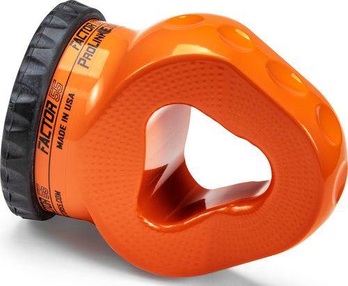 Factor 55 E Prolink Titanium Double Shear Pin, Designed for Steel Cables and Synthetic Winch Ropes up to 3/8" Diameter - Orange
