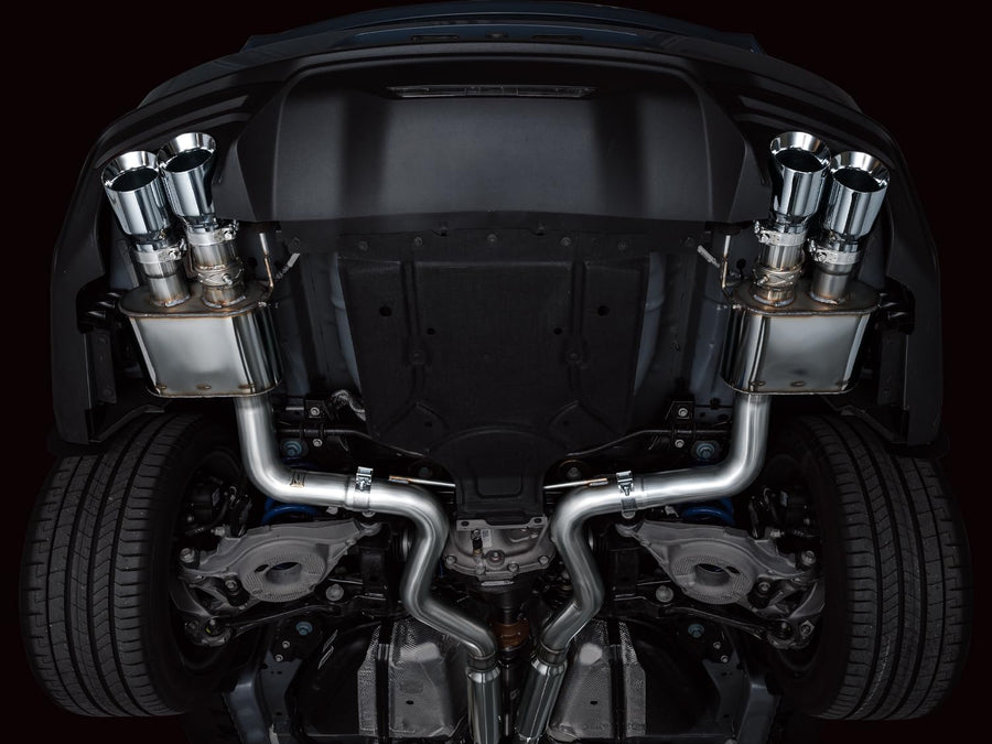 S650 AWE Quad Tip Mustang GT Exhaust Suite